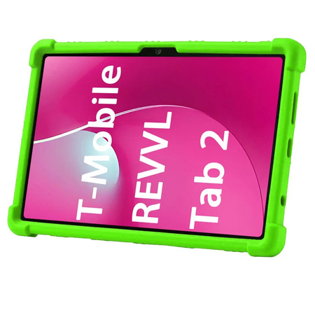 Puzdro Armor na T-Mobile T Tablet 2 10.1 5G 2025 pancierové, zelené - ochranné so stojanom