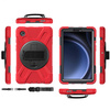 Etui pancerne Shockproof do Samsung Galaxy Tab A9 8 / 8.7 2023, czerwone - ochronne