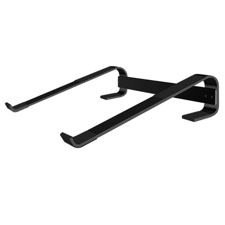 Aluminum tablet laptop stand up to 18" Simple S1 (Black)