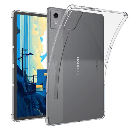 Puzdro Clear Tpu na Lenovo Idea Tab Pro / Pro MT 12.7 12 / Pro MT 2025, priehľadné - ochranné so stojanom