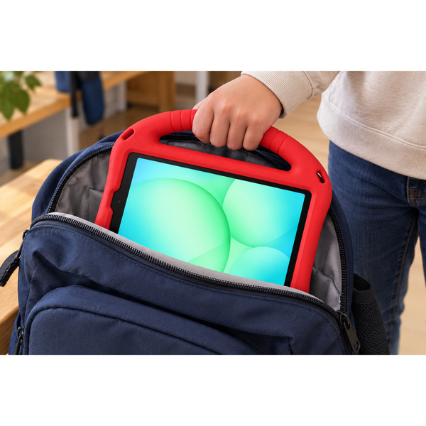 Etui pancerne Funcolor do Galaxy Tab A11 X135/ X133 A9 SM-X115/ SM-X110 - czerwone
