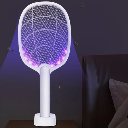 Łapka pułapka owadobójcza lampa UV na muchy komary 2w1