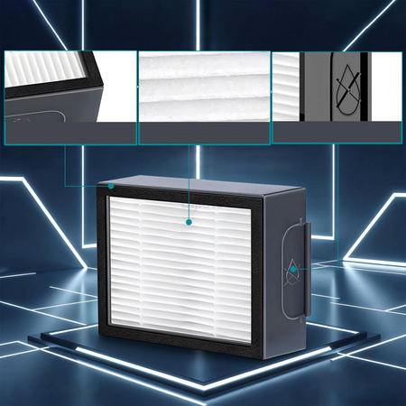 Zestaw XL worki filtry HEPA szczotki do iRobot ROOMBA i7 i3 j7 E7 E5 i6 i5