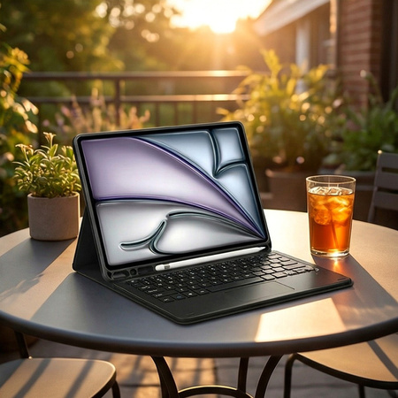 Etui i KLAWIATURA touchpad do iPad Air 11 M3 2025, Air 11 M2 2024 GEN 7, 6