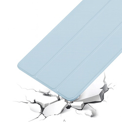 Etui Clear Pencil do Galaxy Tab S9 FE 10.9 SM / Galaxy Tab S9 FE 10.9 SM S10 / Samsung Galaxy Tab S9, niebieskie - ochronne