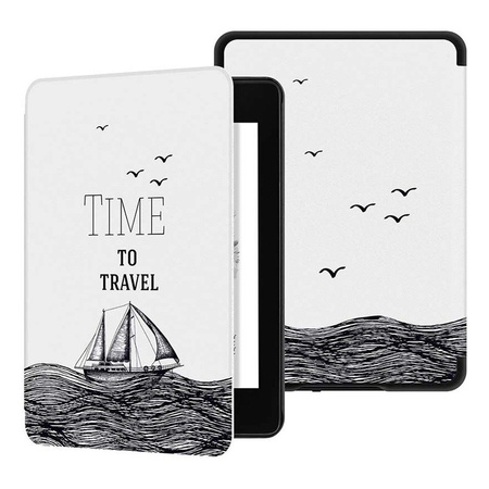 Etui Graficzne kolorowe do Kindle Paperwhite 1/2/3 wzory magnetyczne