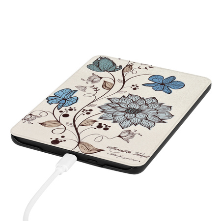 Etui Graphic Kindle Paperwhite 6/ Colorsoft/ Signature Edition- Floral