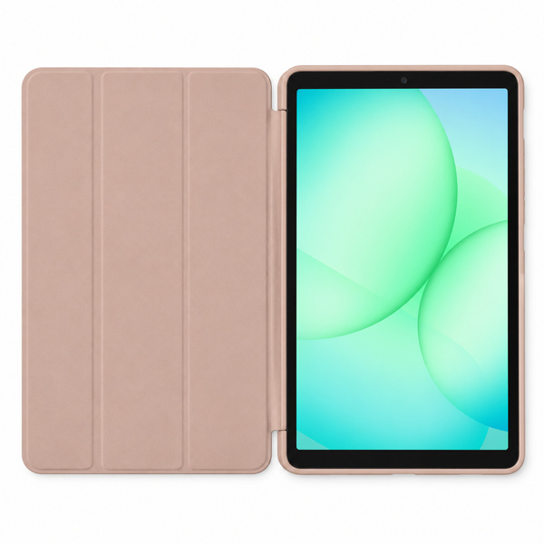 Etui Smart do Galaxy Tab A11 X135/X133 A9 SM-X115/SM-X110 z klapką - różowe