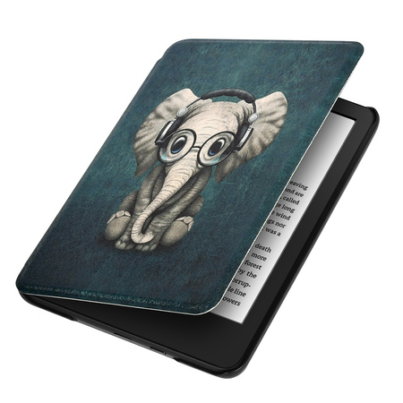 Kindle Paperwhite 6/ Colorsoft/ Signature Edition- Elephant graphic case