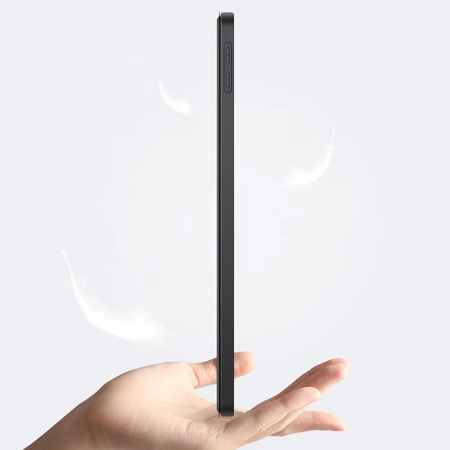 Etui Smart do Lenovo Idea Tab Pro / Pro MT 2025, czarne - ochronne z podstawką, dostęp do portów i przycisków