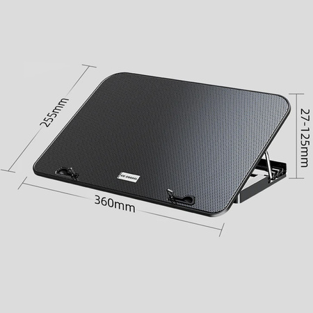 Strado Laptop Cooling Pad LCP6 - Black