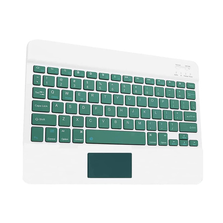 Etui i KLAWIATURA touchpad do Xiaomi Pad 7 / Pad 7 PRO 11.2 uchwyt na rysik, zielone