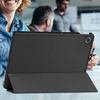 Puzdro Smart na Lenovo Tab 10.1 2025 s klapkou / Lenovo Tab, čierne - ochranné so stojanom
