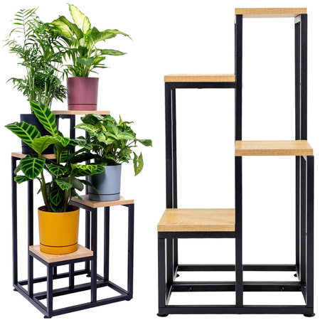 PLAZA 4-tier flowerbed - Oak