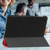 Puzdro Smart na T-Mobile T Tablet 2 10.1 5G 2025 s klapkou, červené - ochranné so stojanom