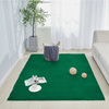 Rabbit Strado room rug 160x220 BottleGreen (Green)