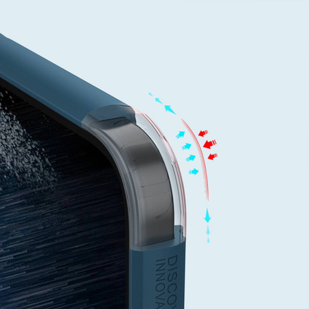 Nillkin Frosted Pro Case for Samsung Galaxy S23 Ultra (Blue)