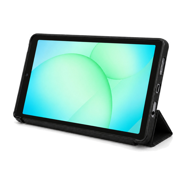 Etui Smart do Galaxy Tab A11 X135/X133 A9 SM-X115/SM-X110 z klapką - czarne