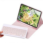 Etui z klawiaturą Bluetooth i uchwytem na rysik do Apple iPad AIR 4 10.9/ Pro 11 2020 (Różowe)