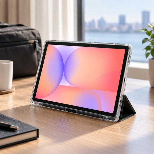 Etui do Galaxy Tab S10 Lite 10.9/ S10 FE/ S9 FE/ S9/ S8 z miejscem na rysik - czarne