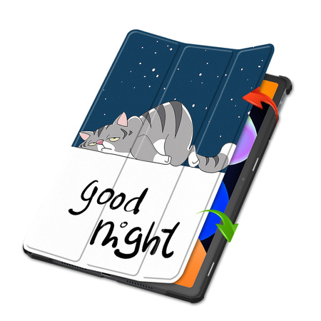 Etui GRAFICZNE do Lenovo Idea Tab 11" ZAFR0378PL TB336FU TB336ZU z klapką