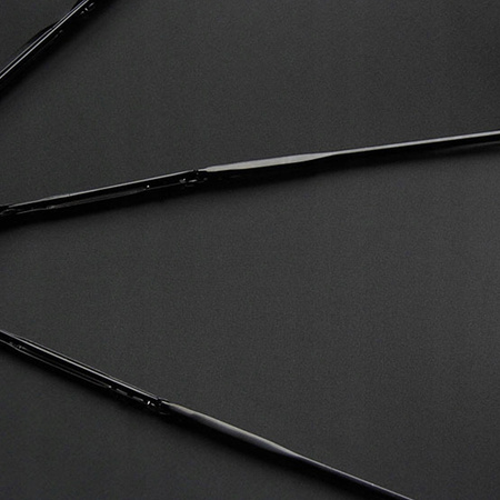 PARASOLKA automatyczna składana z uchwytem pokrowiec lekka męska damska, srebrna