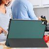 Puzdro Smart na Samsung Galaxy Tab S11 11 SM SMX736 s klapkou, zelené - ochranné so stojanom