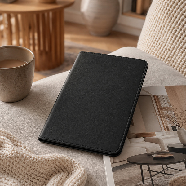 Etui obrotowe do Huawei MediaPad T3 10 9.6 z klapką i podstawką - czarne