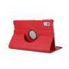 Etui OBROTOWE składane podstawka do Lenovo Tab M9 9" 2023 TB310XU TB310FU, czerwone