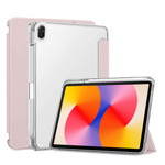 Etui CLEAR PENCIL do Huawei MatePad SE 11 2024 AGS6-W00 podstawka na rysik, różowe