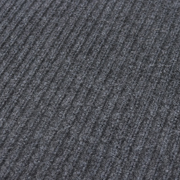 Wycieraczka pod drzwi do butów wejściowa mata gumowa 60x90 gruba, ciemnoszary