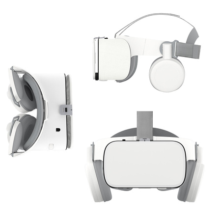 BOBOVR Z6 VR glasses for smartphone - wide field of view Bluetooth headphones integrated
