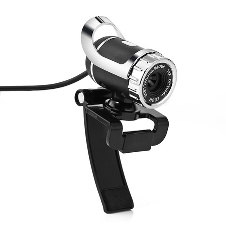 WebCam A859 Black with microphone - compact webcam for computer and laptop