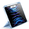 Hard Crystal case with stylus holder for Apple iPad 10.9 10 GEN 2022 / iPad 11 A16 11GEN 2025 - Blue