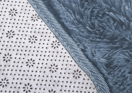 Shaggy Strado 80x150 SilverFur room carpet (Light gray)