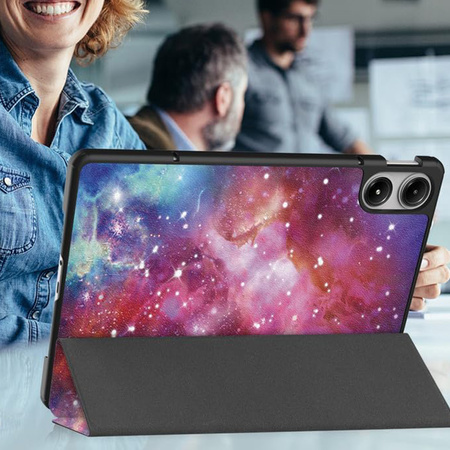 Puzdro grafické na Xiaomi Redmi Pad Pro 12.1 2024 / Poco Pad 12.1 s klapkou - ochranné so stojanom