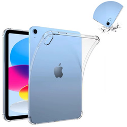 Etui SILIKONOWE do Apple iPad Air 11 M3 2025 Gen 7 / Air 11 M2 2024 Gen 6, przezroczyste