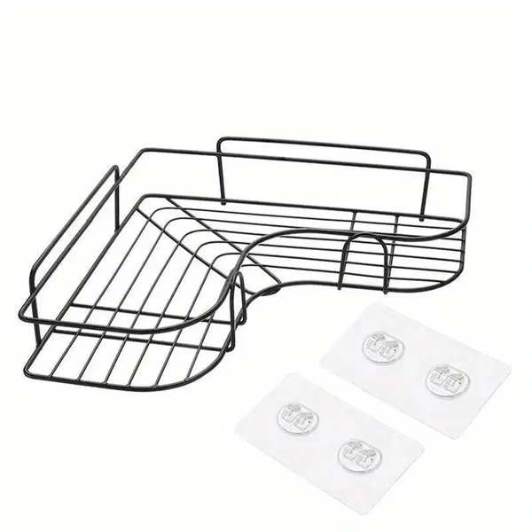 Strado corner bathroom shelf for shower