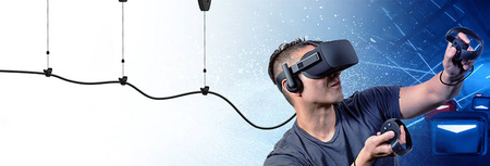 Háčiky závesné káble na okuliare VR Súprava 3 kusy XXL - na smartfón