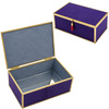 Szkatułka na biżuterię 18x13x7 cm 4ASS CLR Purple