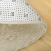 Dywan okrągły Shaggy Strado 100x100 CreamBeige (Beżowy)