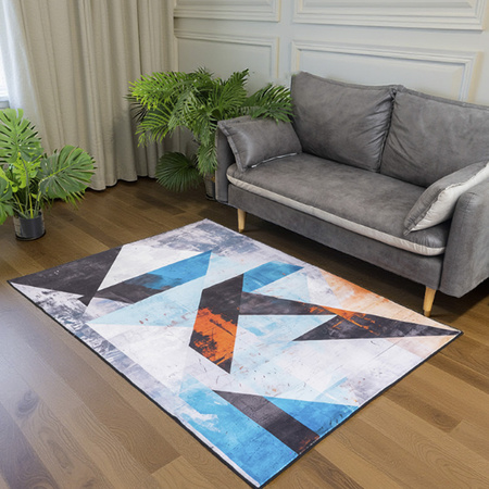 NOVO Strado modern carpet for living room marble pattern velvet Modern Trickty 120x160 cm
