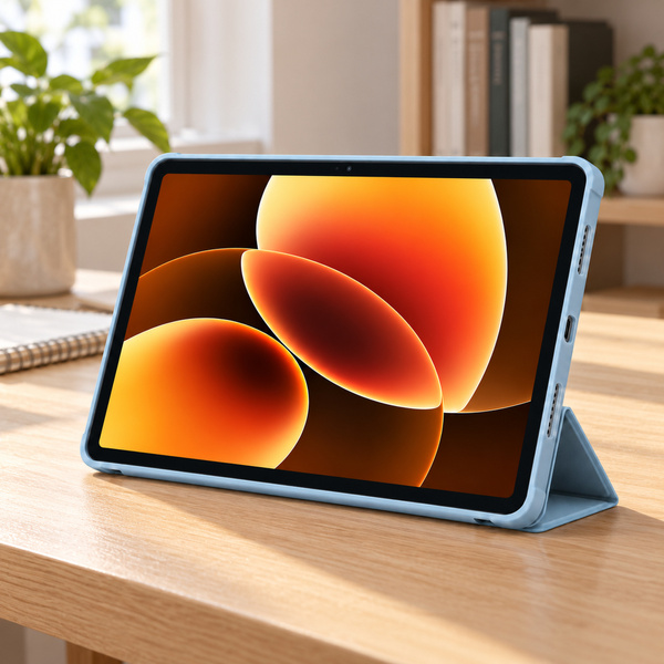 Etui Smart do Xiaomi Pad 7 / 7 PRO / Pad 8 / 8 PRO / Pad 9 z klapką i podstawką - niebieskie