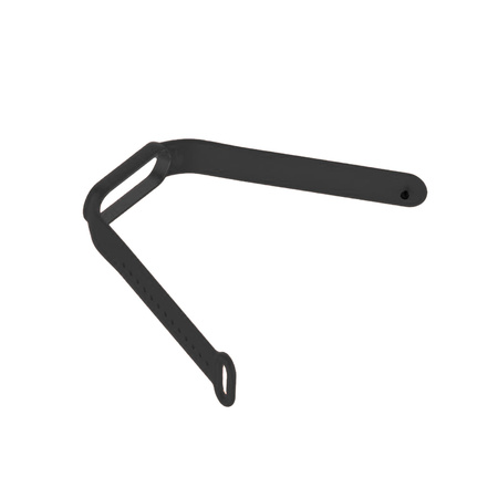 Pasek silikonowy opaska do Xiaomi Mi Band 7, czarny
