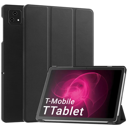 Puzdro Smart Case na T-Mobile T Tablet 5G 10.36, čierne - ochranné so stojanom, prístup k portom a tlačidlám