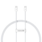 Baseus Superior Series ll USB-C - USB-C 30W 480Mb/s cable 1m - white