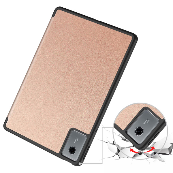 Etui z uchwytem na rysik do Lenovo Idea Tab 11 TB336FU TB336ZU ZAFR0378PL, różowe złoto
