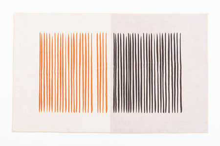 NOVO Strado modern carpet for living room delicate beige velvet pattern Sand Lines 120x160 cm