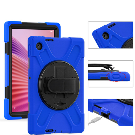 Etui Shockproof do Lenovo Tab 10.1 2025 TB311FU TB311XU ZAEH0040PL szkło
