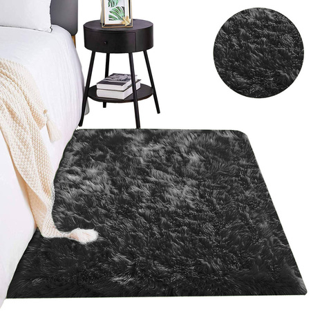 Sheep Strado rug 100x150 BlackSheep (Black)